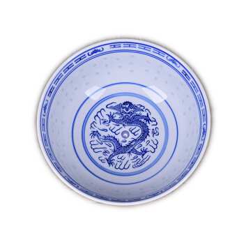 Blue grain bowl 8 inch(20cm) | 青花瓷碗 8寸[20厘米]