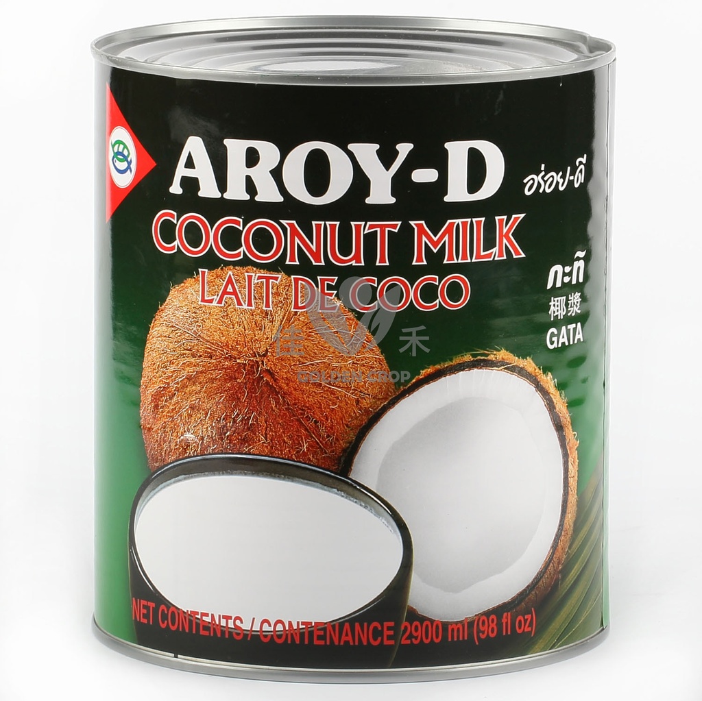 Aroy-D Coconut Milk 2900ml*6 [CTN] | 椰浆 2900ml*6 [箱]