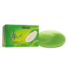 Silka Papaya Whitening Herbal Soap 135g | Silka Pagaya美白草药肥皂135g