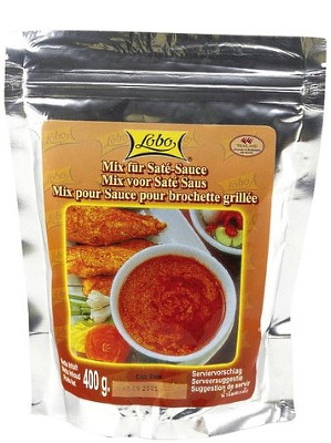 LOBO Satay Seasoning Mix 400g | Lobo 沙爹混合酱 400g