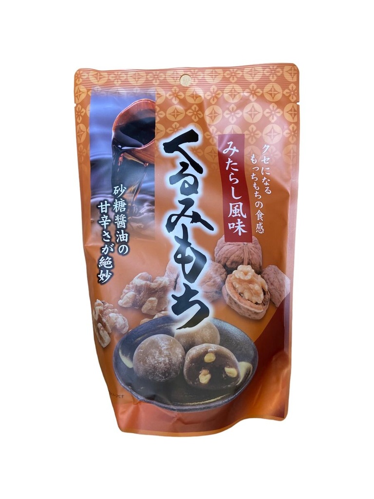 Seiki Mitarashi Mochi Walnut 110g | Seiki Mitarashi 核桃麻薯 110g