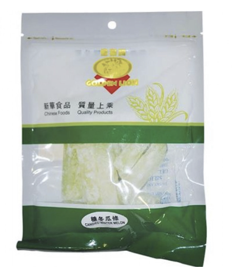 GOLDEN LION Sweetened Melon Bar 150g | 金狮牌  糖冬瓜条 150g