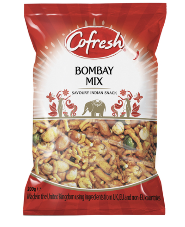 COFRESH Indian Bombay Snack Mixed Flav. 200g | COFRESH 印度孟买小吃 混合味 200g