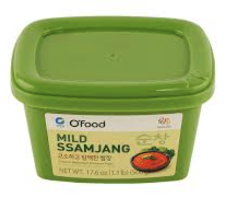 O‘FOOD Ssamjang Mild Seasoned Soybean Paste 500g | 清净园 包饭酱 500g
