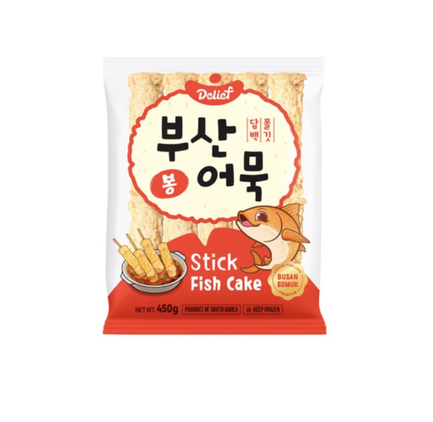 DELIEF Busan Fish Cake Roll 420g | DELIEF 釜山鱼饼卷 420g