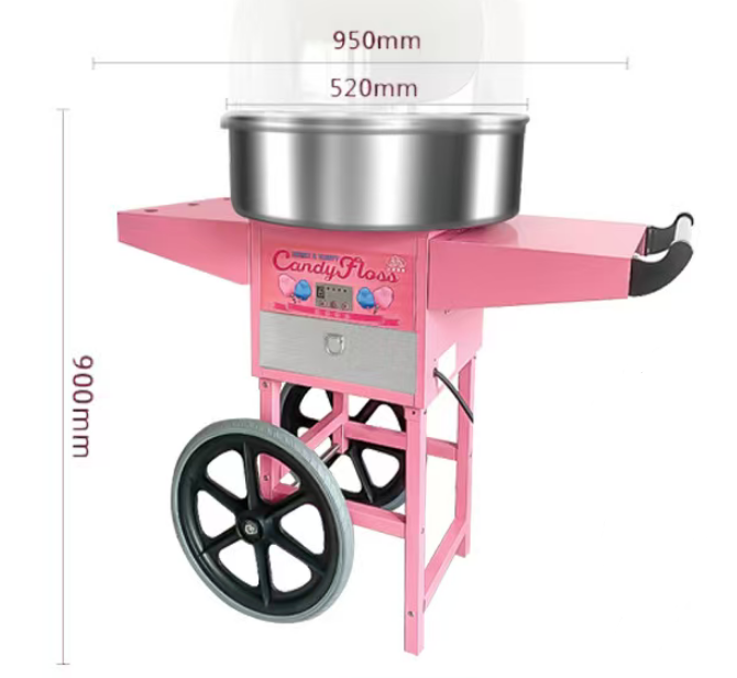 Trolley cotton candy machine | 推车棉花糖机器