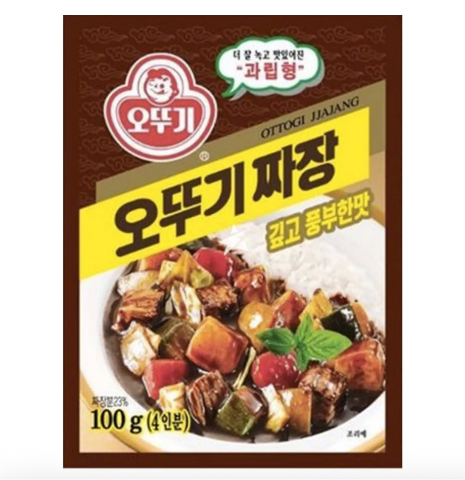 KR OTTOGI Jjajang Sauce 100g | OTTOGI 炸酱酱料 100g
