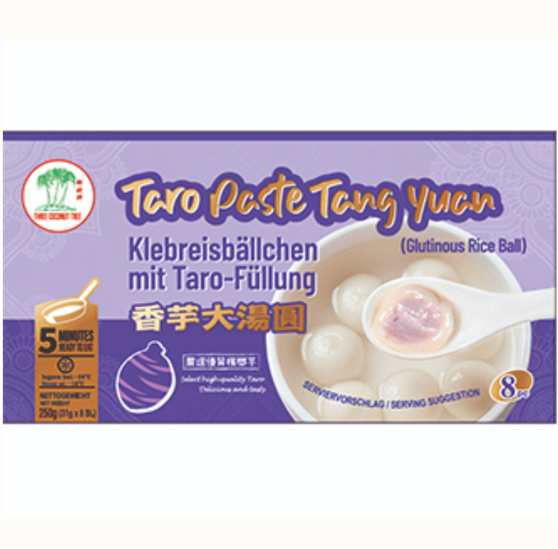 TCT Rice Ball Taro Flavor 160g | TCT 汤圆 香芋味 160g