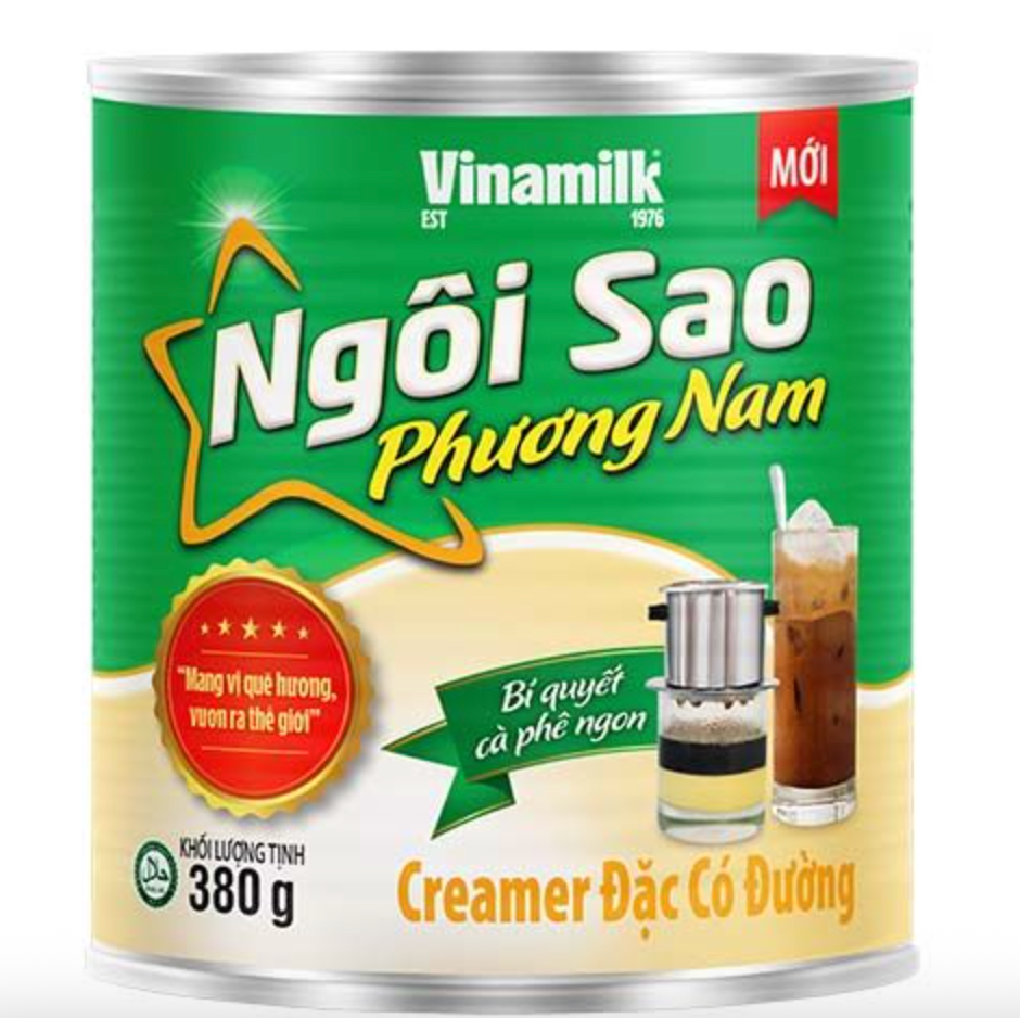 VINAMILK Creamer Condensed & Sweetened 380g | VINAMILK 甜炼乳 380g