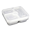 Take Away Box 1000ml 3+1 PARTS (150sets) | 三加一格外卖盒 1000ml (150套) / 箱