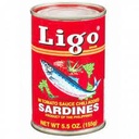 LIGO Sardines In Tomato Sauce Chili  155g | LIGO 番茄沙丁鱼罐头 辣 155g