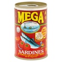 MEGA Sardines In Tomato Chilli Sauce ADDED155g | MEGA 番茄沙丁鱼罐头 油 155g