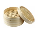  Bamboo Steamer 6,5''/16,51cm Bottom/PC | 竹蒸笼6,5''/ 16,51cm/ 个