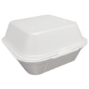 Foam Hampurilaisrasia (MINI) 14.5 X 15.4 X 7.8 cm 125 kpl | 泡沫汉堡盒（迷你）14.5 x 13.3 x 7.5 cm 125 pcs