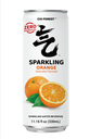 Chi Forest Sparkling Water Orange Flavor TIN 330ml | 元气森林 0卡0脂 柑橙味 苏打水 罐装 330ml
