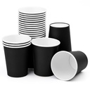 Osaka  Logo Black Paper Cup 7oz (50pcs/unit) | Osaka 黑色纸杯 咖啡杯 7oz (50个/条)