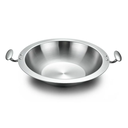 Clear Soup Hotpot 34cm | 清汤火锅 (椭圆柄) 34cm