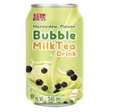 RICO Bubble Milk Tea Drink Honeydew Melon Flavor 340ml | 红牌 波霸奶茶 蜜瓜味 340ml