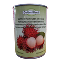 Golden Blend Canned Rambutan in Syrup  565g  | Golden Blend 糖水红毛丹罐头 565g