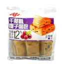 AJI Layered Red Bean Bread Raisin Flavor 300g | AJI 千层酥红豆面包 提子味 300g