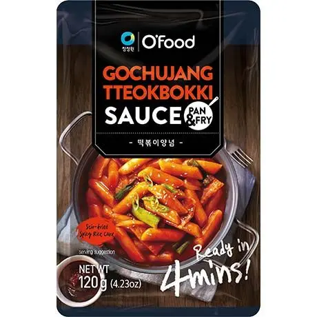 韩式炒年糕酱 120g | KR CJW Hot Pepper Paste for Rice Cake TTEOBOKKI 120g