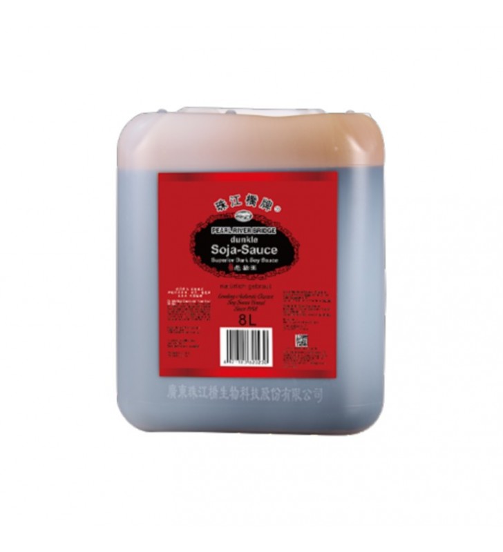 Pearl River Bridge Brand Superior Dark Soy Sauce 8L | 珠江桥 特级老抽 8L