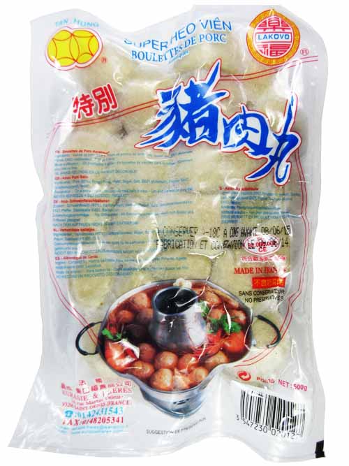 Lakovo 猪肉丸 500g | Lakovo Pork Meatballs 500g