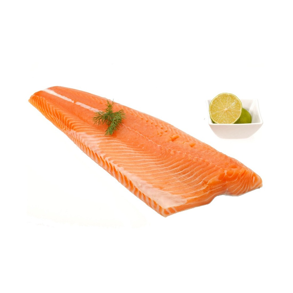 Salmon C1 Skin On | C1 Leikkaus kg | 新鲜 三文鱼(C1带皮无刺) kg
