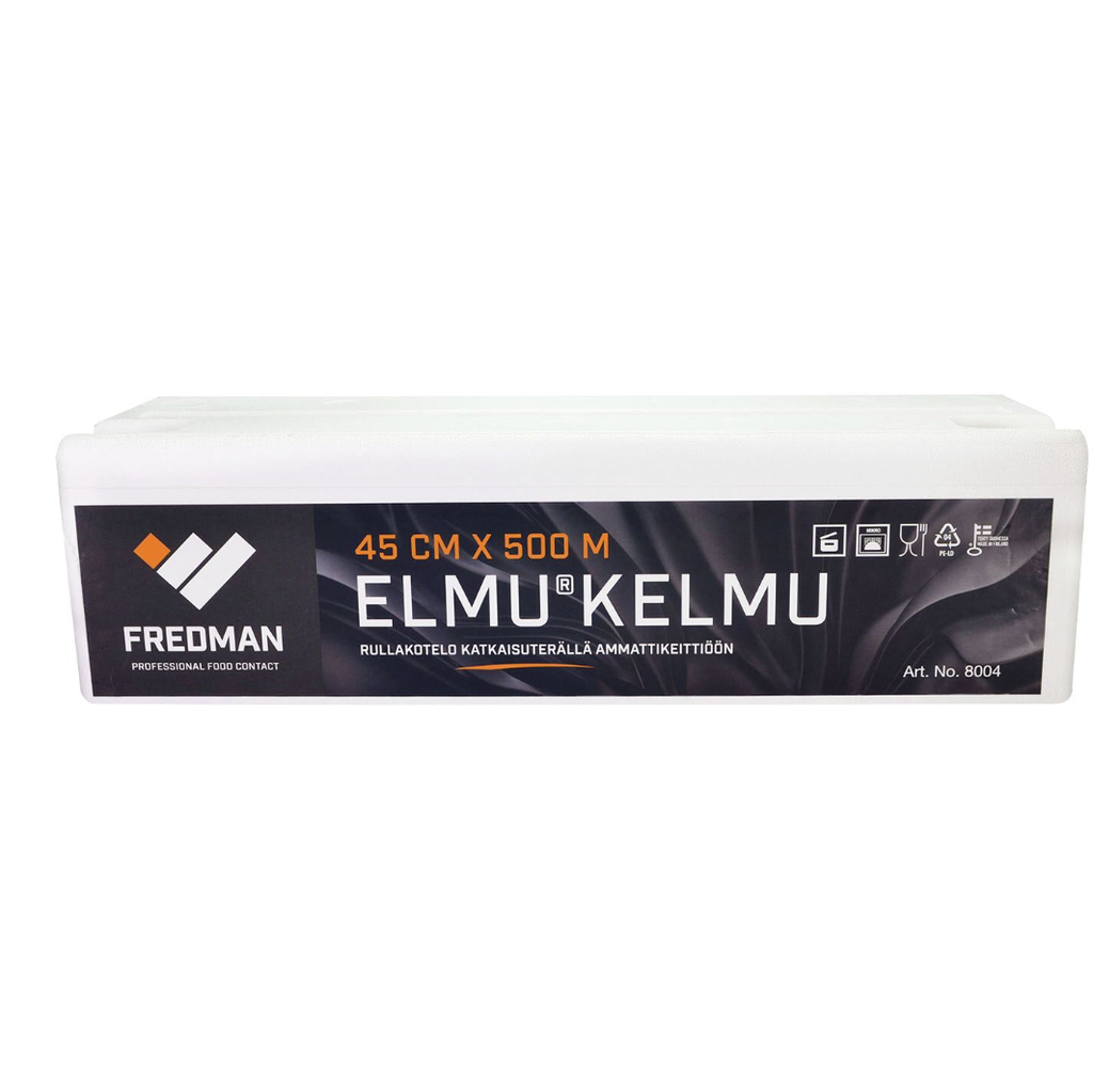 FREDMAN Food Film 8004 (with Box) 45cm*500m | FREDMAN 食品保鲜膜 泡沫盒装 45cm*500m