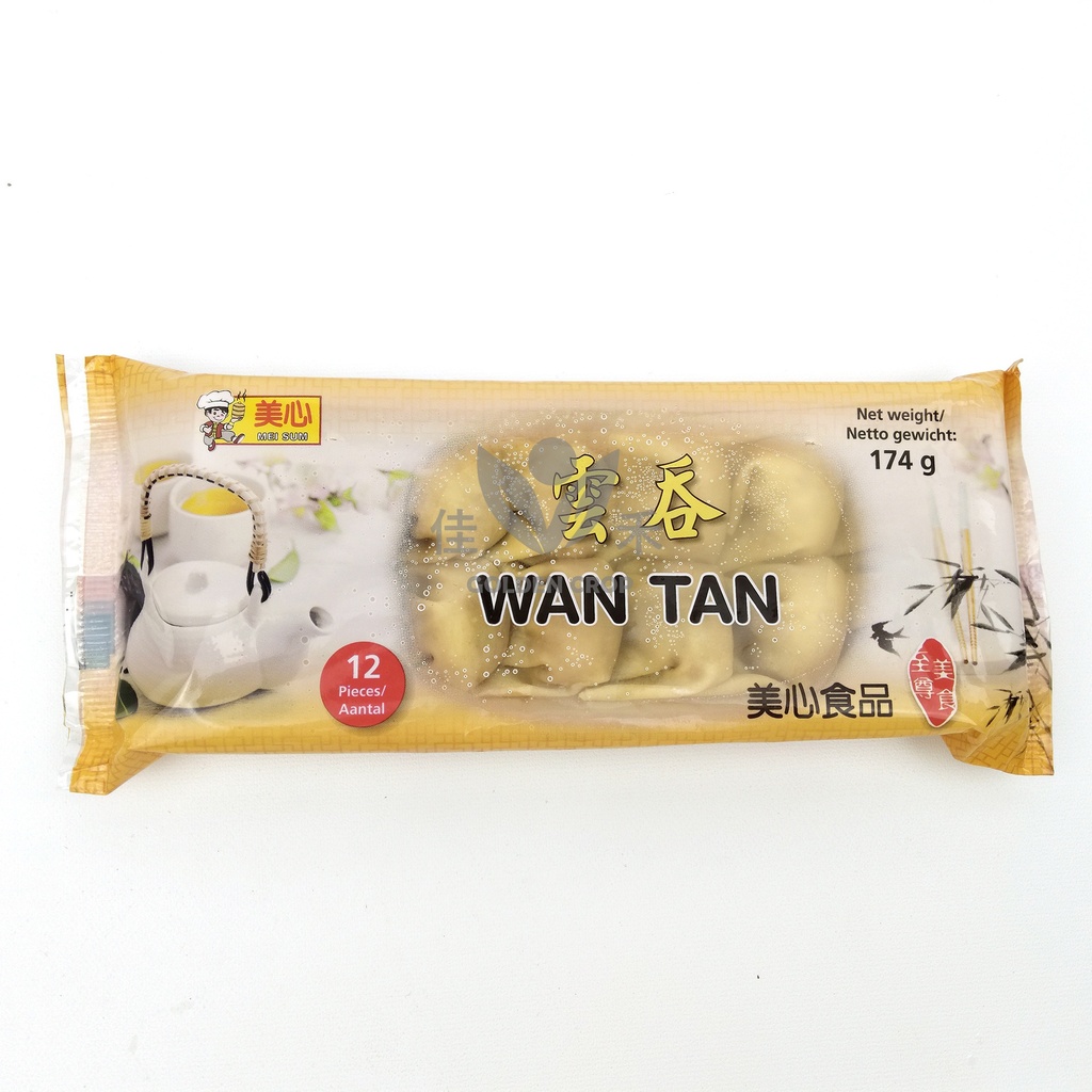 美心 云吞 (12pcs*14.5g) 174g | MEISUM Wan Tan 174g