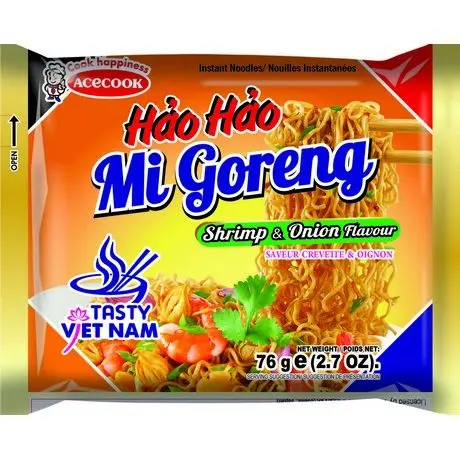 好好 拌面 鲜虾香葱味 76g | HH Instant Noodle Shrimp & Onion 76g