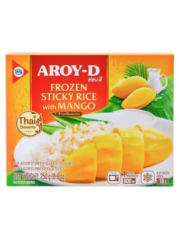 Aroy-D Sticky Rice with Mango 250g | Aroy-D 芒果糯米饭 250g