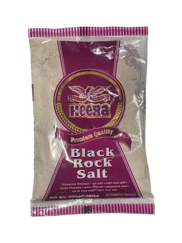 HEERA Black Rock Salt Powder 400g | Heera 黑岩鹽巴 400g