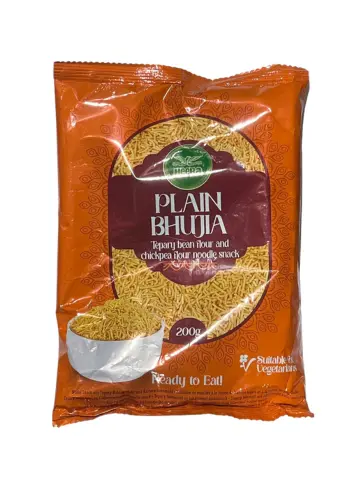 HEERA Plain Bhujia Snack 200G | HEERA  炸菜豆粉小吃 200G
