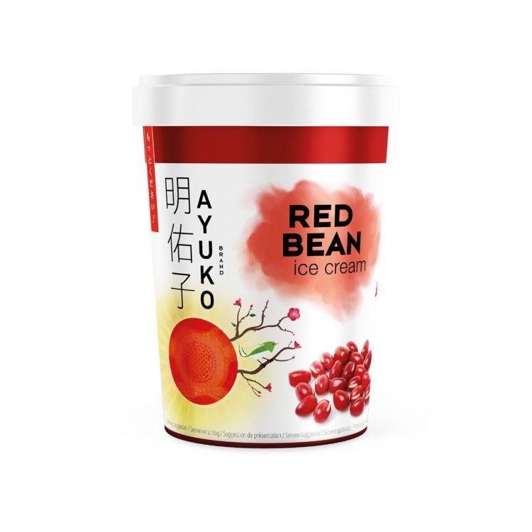 Punainen papu jäätelö 500g | Ayuko 红豆冰淇淋 500g
