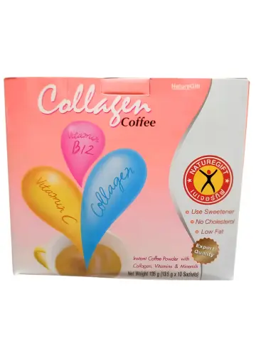 NATURE GIFT Inst Coffee Collagen 135g | NATURE GIFT 胶原蛋白速溶咖啡粉 135g