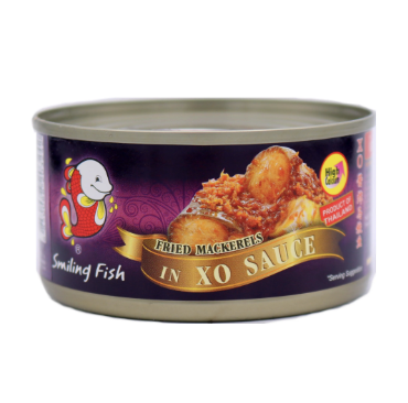 SMILING FISH Fried Mackerel in XO Sauce 160g | SMILING FISH 香煎鲭鱼 XO酱味 160g