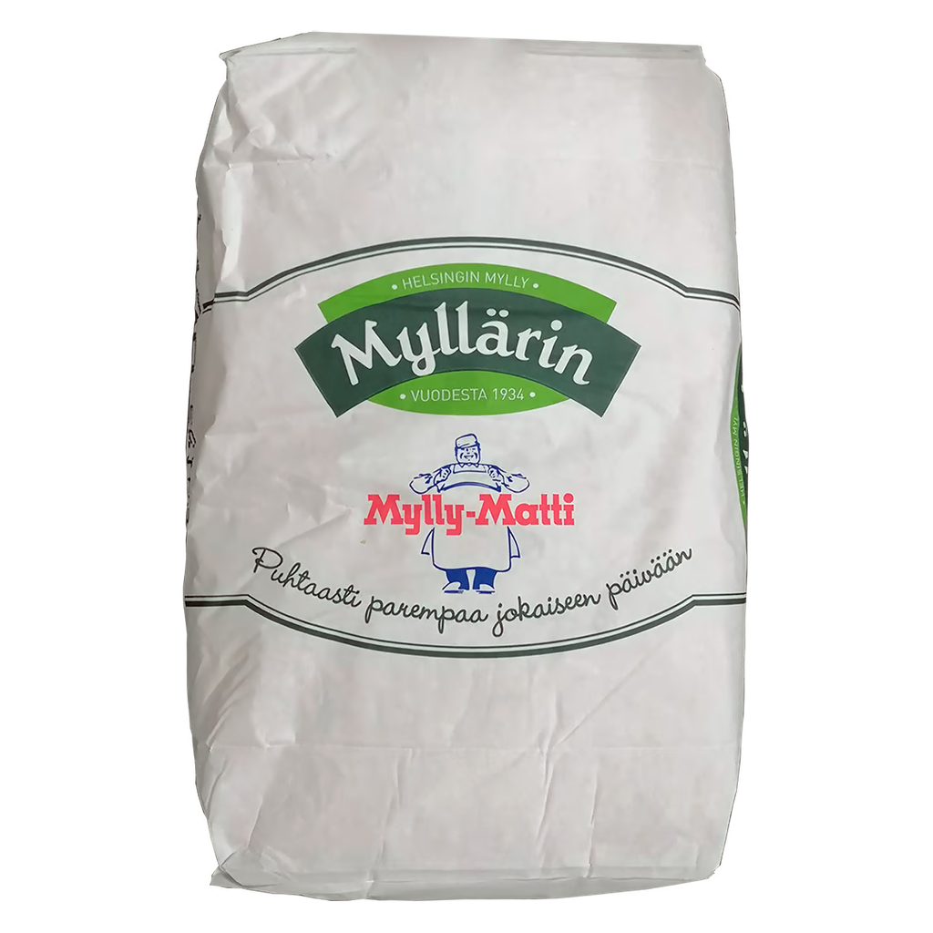 Myllärin 1020 Wheat Flour Puolikarkea Vehnäjauho 20kg | Myllärin 1020 面粉 20kg