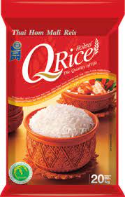 Q RICE Jasmiiniriisi 20kg | Q RICE 泰国特等 茉莉花香整米 红袋  20kg
