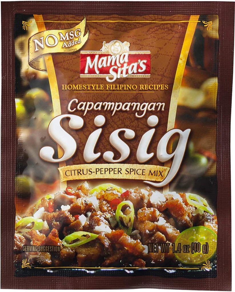   MAMA SITA'S Sisig Citrus Pepper Spice Mix 40g | MAMA SITA'S 菲律宾 黑椒调味料 40g