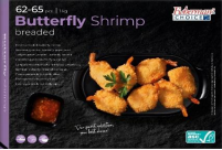 FSM 证书 31/40 蝴蝶型炸虾 1kg 10包/箱 | FSM Crispy Butterfly Shrimps ASC 31/40 1kg 10units/CTN