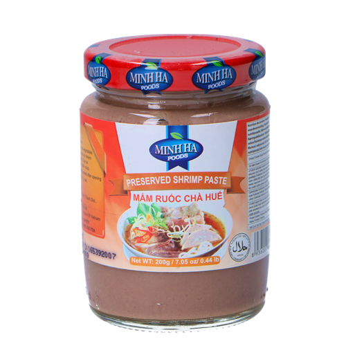 MINH HA VN Preserved Shrimp Paste Mam ruoc cha Hue 200g | MINH HA 越南虾膏 200g