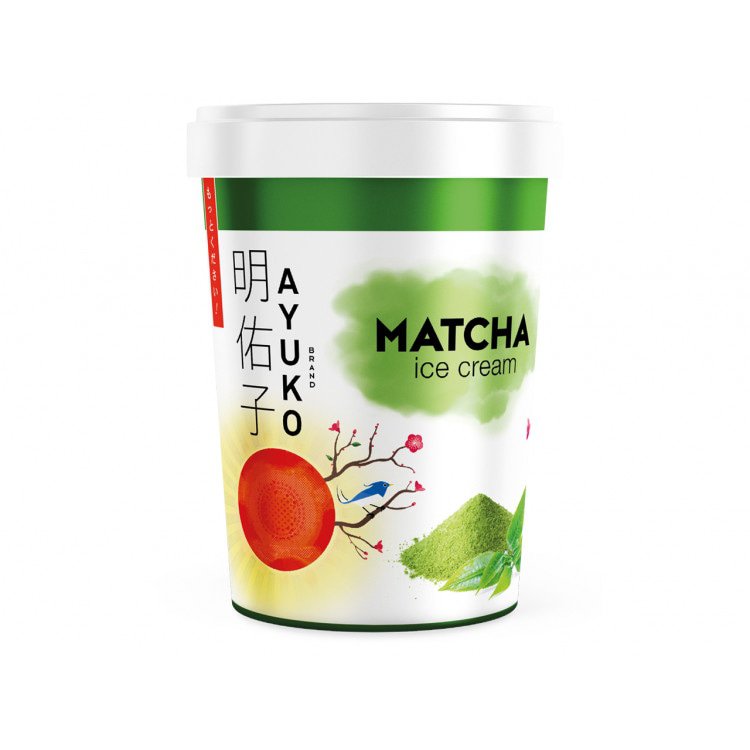 Matcha jäätelö 500ml | 明佑子 抹茶味冰淇淋 500ml