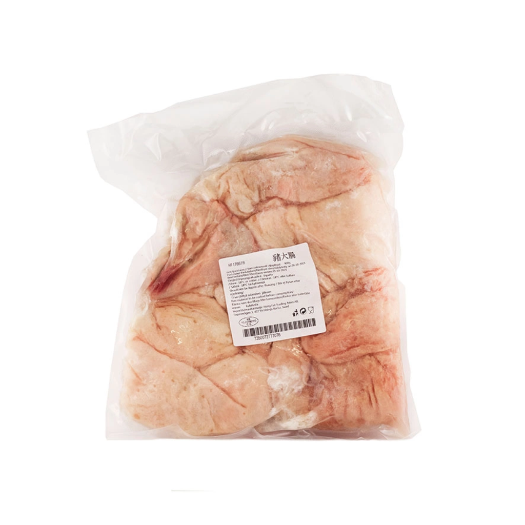 Pakastettu raaka sian suoli 900g | 冰冻 生猪大肠 900g