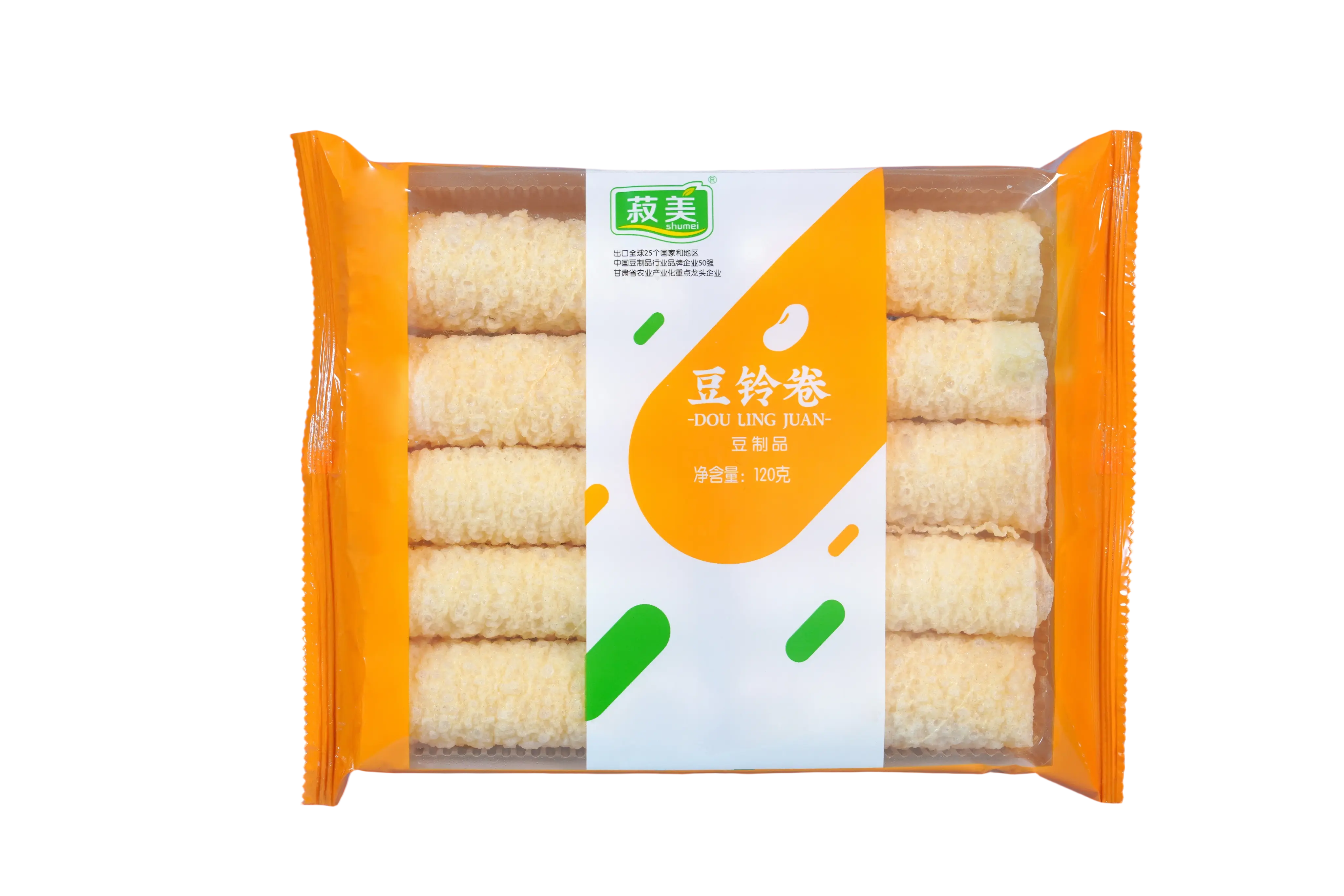 SHUMEI Fried Bean Curd Roll 120g | 菽美响铃卷 120g