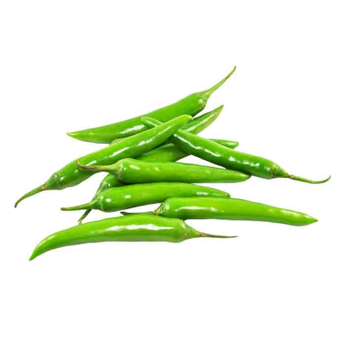 Tuore Vihreä Chili Rawit 1kg