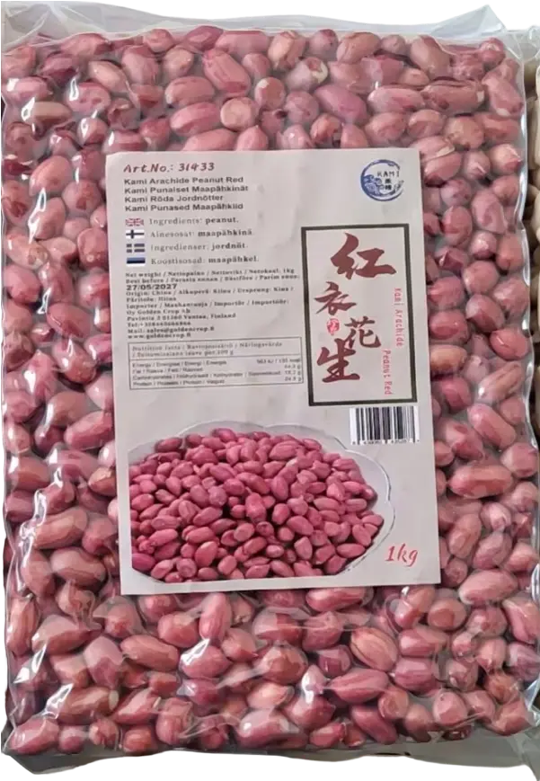  kami Raw Red Peanut1kg | 禾味 红衣生花生 1kg
