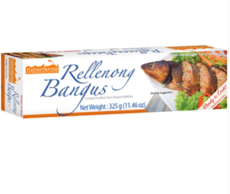 FISHER FARMS Cooked & Stuffed Milkfish 325g | FISHER FARMS 熟填馅虱目鱼 325g