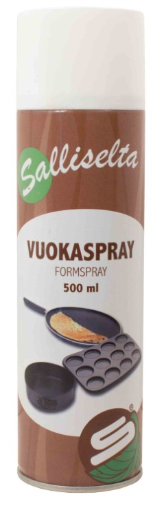 Salliselta 食用油 喷雾 500ml*6瓶/箱 | Salliselta Vuoka Spray Foam Spray 500ml*6/CTN