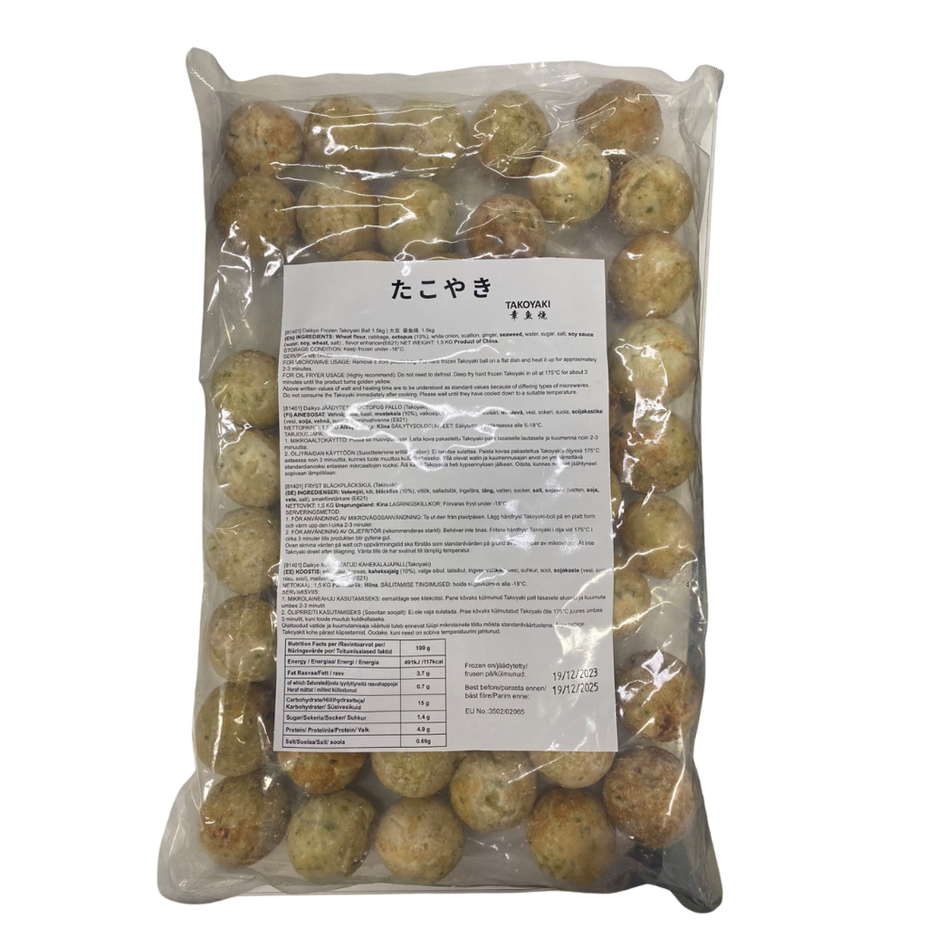 Daikyo/Kim Frozen Takoyaki Ball 1.5kg | 大京/禾味 章鱼烧 1.5kg